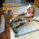 Portable Lightweight Folding Baby Bouncer - Green