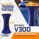 Table Tennis Training Robot with Oscillation and Wireless Remote