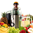 Wide Mouth Juice Extractor - Silver: 800W Juicer Machine, 2 Speeds, Easy Clean, 32oz Capacity
