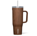 Insulated Tumbler - 40 oz - Walnut Wood