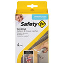 Cabinet & Drawer Latches, Adhesive, 4 Pack