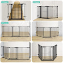 Extra Wide Baby Gate - Black
