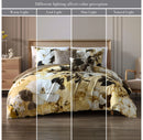 Bebejan Magnolia 5-Piece Reversible Comforter Set - King