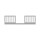 Universal Toddler Safety Guardrail Kit - Pebble Gray