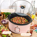 Programmable 6 Qt Slow Cooker - Rose