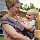 Comfy Hold Cross-Body Hip Seat Baby Carrier - Dark Gray