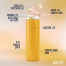 Stainless Steel Water Bottle - Golden Glow Orange