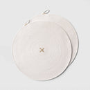 2pk Rope Charger Ivory - Threshold™