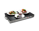 Electric Food Warming Tray with Adjustable Temperature Control: Stainless Steel Buffet Server, 1500W, Silver