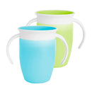Miracle 360° 2pk Trainer Cup - Blue/Green - 7oz
