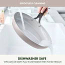 Nova 7pc Ceramic Nonstick Aluminum Cookware Set