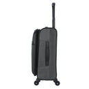 Softside Carry On Spinner Suitcase - Gray Heather