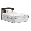 Benton 5-in-1 Convertible Crib with Drawer - Black