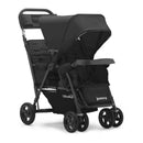 Sit Stand Double Tandem Stroller - Black