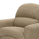 Rainbow Recliner and Swivel Glider - Latte Teddy Loop