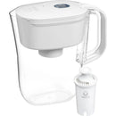 6-Cup Water Pitcher Dispenser - White