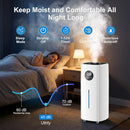 Ultrasonic Humidifier for Large Rooms - White