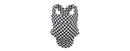 Mabe The Monarch Soft Baby Carrier - Ebony Check