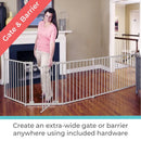 3 in 1 Metal Superyard 8 Panel Play Yard