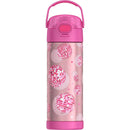 16oz Stainless Steel FUNtainer Water Bottle - Pink Disco