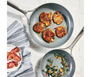 Nonstick Ceramic Coated Aluminum Frypan Set - 8" & 10"