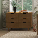 Marley 6-Drawer Double Dresser - Walnut