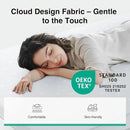 Foldable Comfort Foam Mattress - White