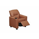 Kids Recliner Chair - Chestnut