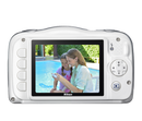 Nikon Coolpix W100 Digital Camera (White)