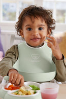 Baby Bib - Powder Green