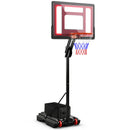 Basketball Hoop With 5-10 Feet Adjustable Height for Indoor Outdoor