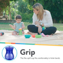 Easy Grip Soft Straw Sippy Cup, Multicolor, 10 fl oz, 3 Count