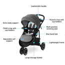 Modes 3 Lite Platinum Travel System - Gray