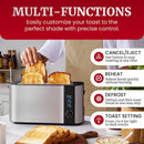 4 Slice Long Slot Toaster - Stainless Steel
