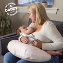 Ergonomic Nursing Pillow - Tan