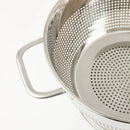 3qt Stainless Steel Colander Silver