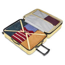Large Hardside Checked Spinner Suitcase - Yellow