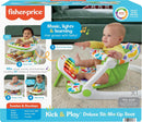 Baby Portable Chair Deluxe Kick & Play Sit-Me-Up Floor Seat with Piano Learning Toy & Snack Tray for Infants to Toddlers