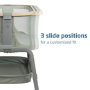 Iora Baby Bassinet & Bedside Sleeper - Classic Green