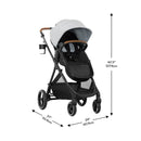 Shyft Intuiti Travel System Featuring LiteMax NXT Preemie and Infant Car Seat with SensorySoothe