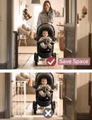 Retractable Baby Gate - Black