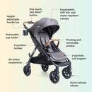 Caraway Whirl Full-Size Stroller - Shale