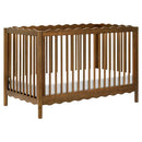 Swell 4-in-1 Convertible Crib with Toddler Bed Conversion Kit - Natural Walnut