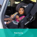 Cover Me™ 4-in-1 Convertible Car Seat - Midnight Black