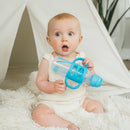 Sippy Straw Bottle - 8oz - 2 Pack - Blue