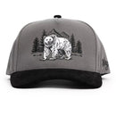 Adult Cotton Baseball Hat - Grizz Corduroy Brim