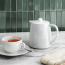 Porcelain Tea Pot White - 50oz Capacity