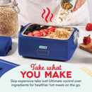Personal Food Warmer - Electric Blue