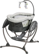 DuoGlider, Swing and Rocker with One-Hand Recline Lever - Grey
