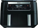 5-in-1 6-qt. 2-Basket Air Fryer with DualZone Technology - Black